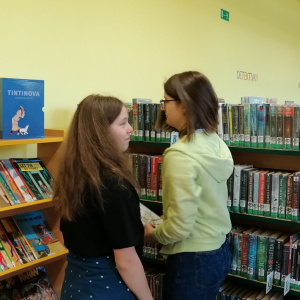 Návštěva v knihovně